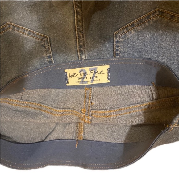 Free People 27 High Waist Flare bottom Jenny Jeans - Picture 5 of 7